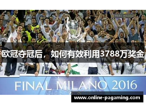 欧冠夺冠后，如何有效利用3788万奖金